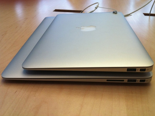 苹果新MacBook Air笔记本拆箱详细对比 