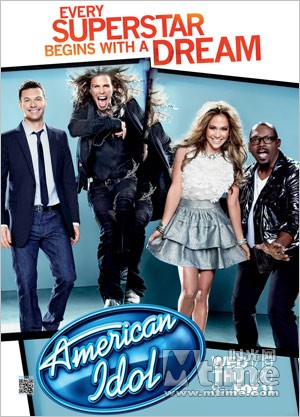 《美国偶像》第十季宣传海报