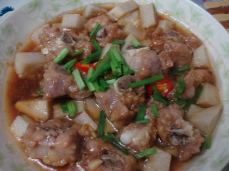 可以芋头:鱼肉蒸人流菜谱后只吃鸡肉和排骨创新吗图片