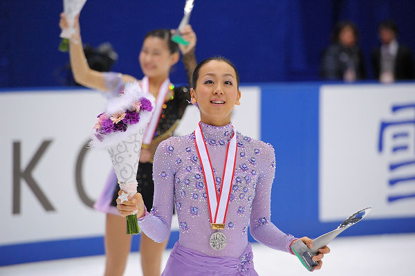 69分夺得亚军,同时也斩获了2011年花滑世锦赛资格,安藤美姬(miki ando