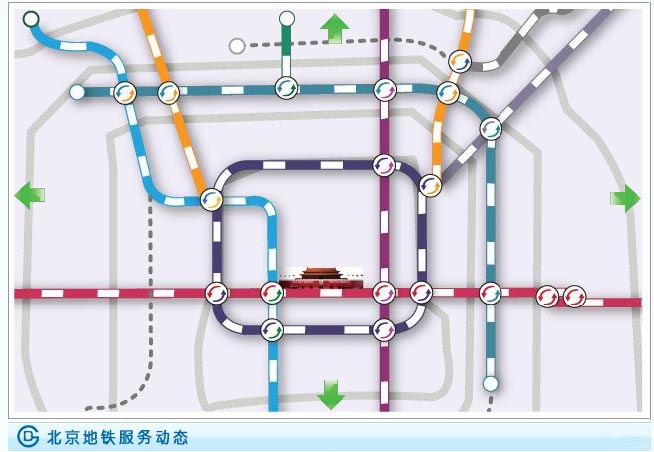 [记者体验]北京地铁大兴线开通试运营首日客流不高(组图)图片