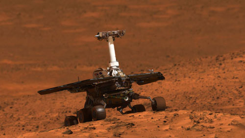 美航天局试图在火星春季结束前唤醒"勇气号"