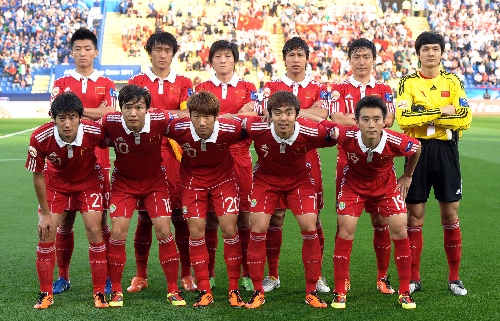 (体育)(1)足球——亚洲杯:中国队迎战科威特队