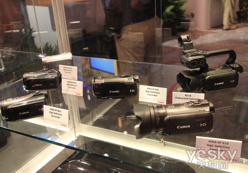 CES2011：佳能全新数码摄像机产品亮相