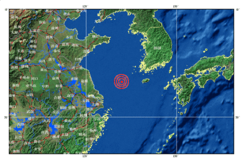 南黄海发生5.0级地震 据称上海宁波有明显震感(图)