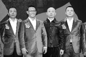 姜文与葛优强强合作又要创下中国电影的新纪录.本报记者 郭延冰 摄