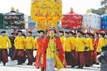 天坛春节将现祭天盛典