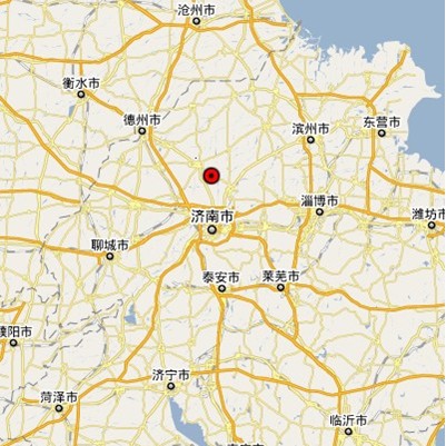 今日11时58分山东省济南市济阳县发生3.5级地