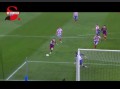 视频-梅西舍身补射连摔带滚进球门 巴萨3-0马竞