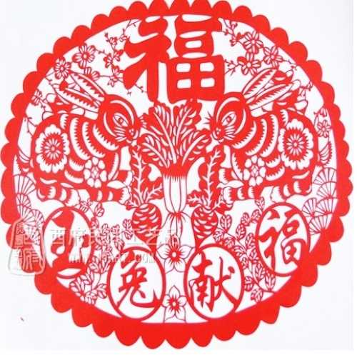 儿童剪纸羊图案大全下载 圣诞剪纸图案大全 羊的儿童剪纸图案