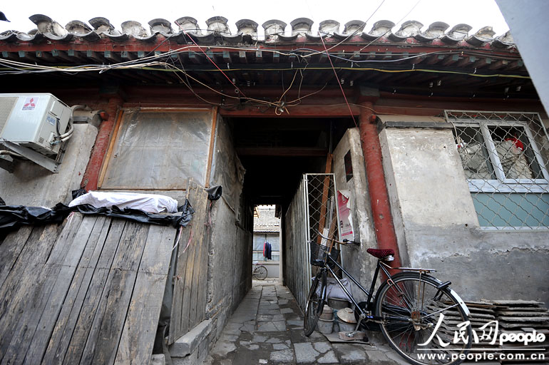 高清:北京梁启超故居变成大杂院 私搭乱建存隐