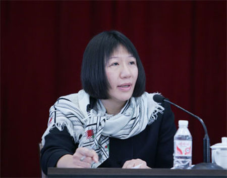 唐九红 全国人大代表,湖南省体育局副局长,前羽毛球世界冠军