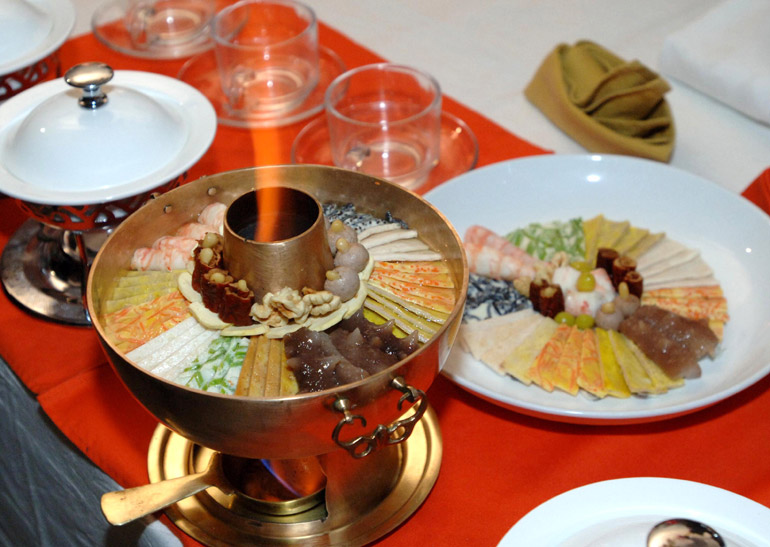 朝鲜特色料理——神仙炉(组图)