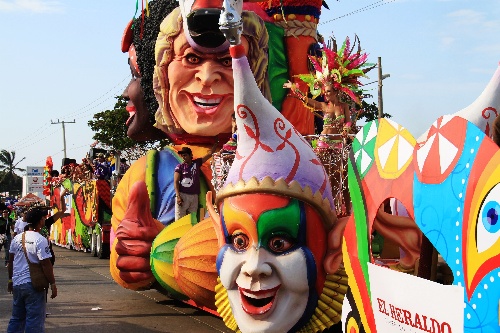 (国际)(6)巴兰基亚狂欢节盛装登场