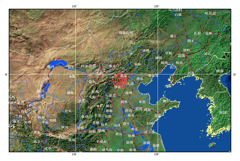 河北省保定市易县发生3.2级地震(组图)