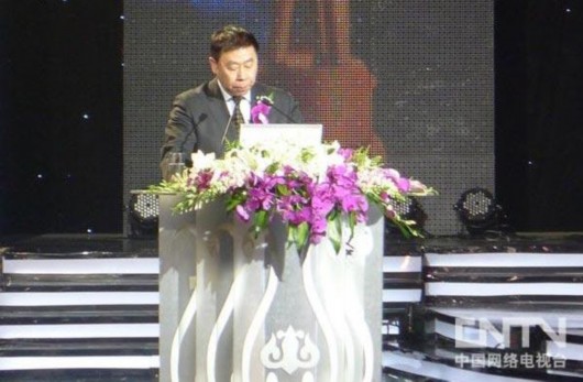 中央电视台总编辑,副台长罗明先生致辞