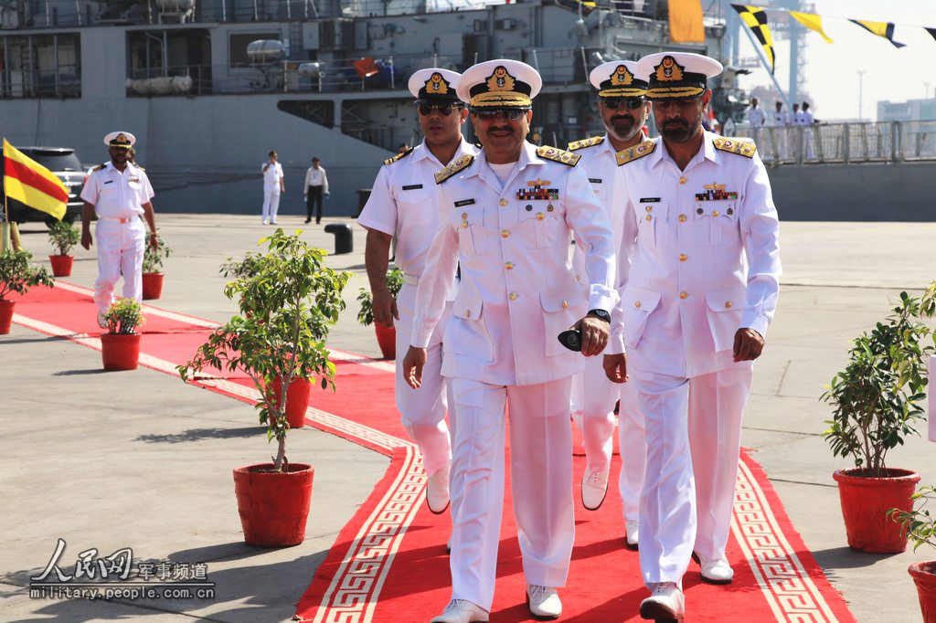 高清:巴基斯坦海军高级军官(图)