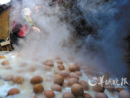 童子尿煮蛋,东阳春天的味道(组图)