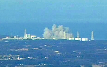 福岛第一核电站一号反应堆发生爆炸