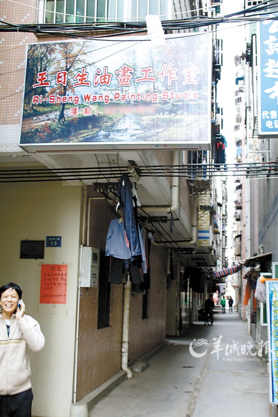 后大芬时代,东莞纷建油画村(组图)