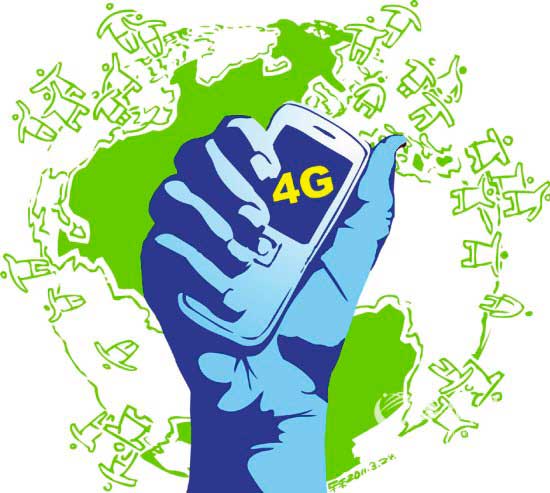 中国有望率先跑入4G时代 比3G快10倍苹果将支
