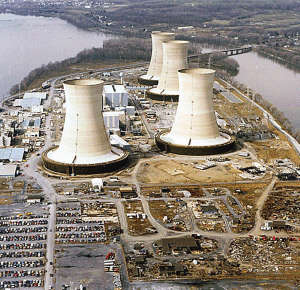 的今天]美国三里岛核电站发生泄漏事故(图)