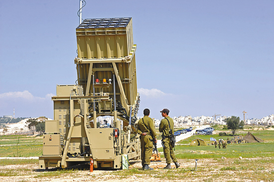 以色列首次部署"铁穹"(图)