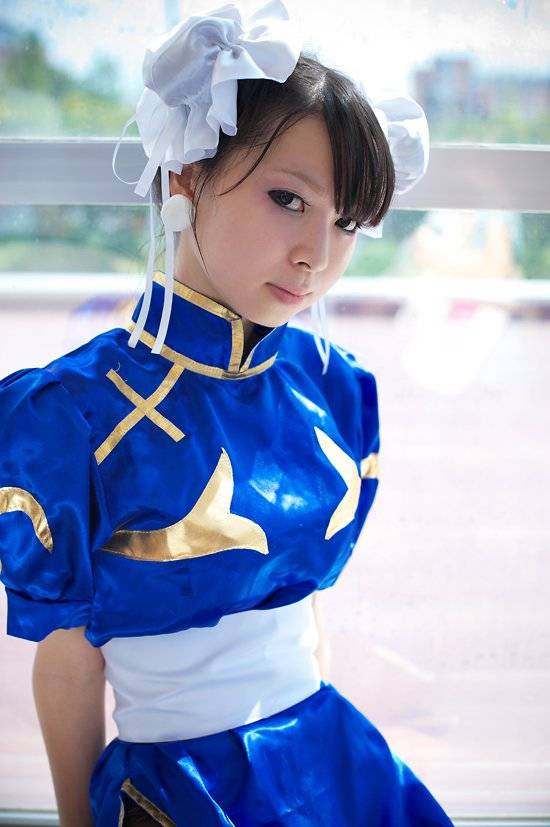 唤醒80后的游戏记忆 街霸春丽cosplay(组图)