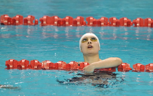 (体育)(1)游泳--全国游泳冠军赛:女子200米自由