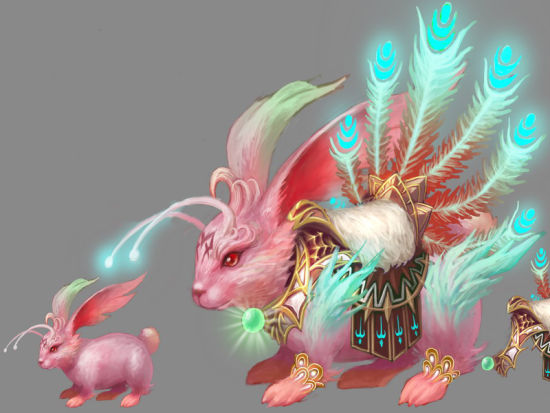灵兔撞上宝葫芦《魔霸》全新坐骑曝光(组图)