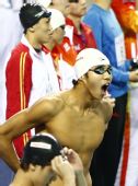 图文：2011全国游泳冠军赛收官 蒋海琦赛前准备