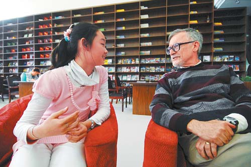 宁夏图书馆举办免费英语角英语学习交流活动(
