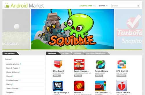 Android Market屏幕截图