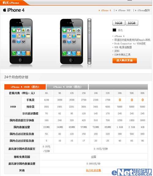 联通iphone 4合约机新政
