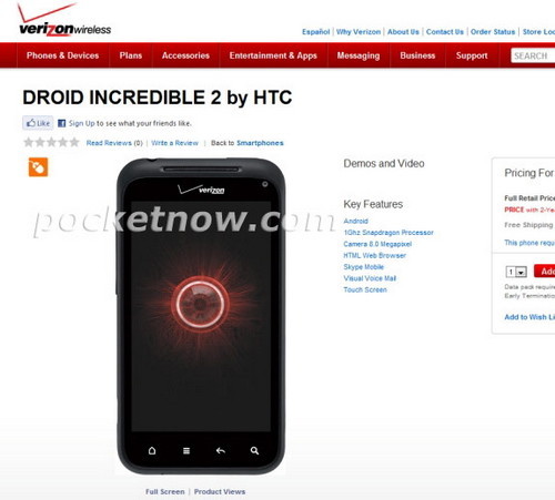 HTC Incredible 2下周发售 4寸智能新机 