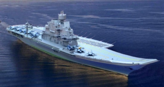 俄罗斯2012年将向印度交付"戈尔什科夫"号航母(组图)