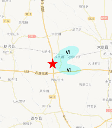 3级地震同震位移烈度(第一版)(组图); 河南省周口市太康县图片大全图片