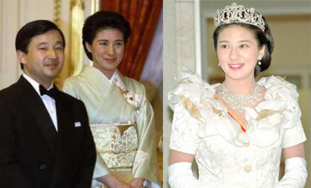 小和田雅子1993年6月9日与日本皇太子德仁亲王结婚，成为了皇太子妃。