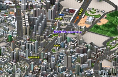 3d城市地图图片