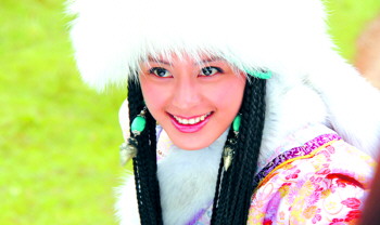 王力可演《香格里拉》的剧照.