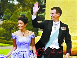丹麦二王子约阿希姆和平民姑娘文雅丽.不幸的是,两人后来离婚.