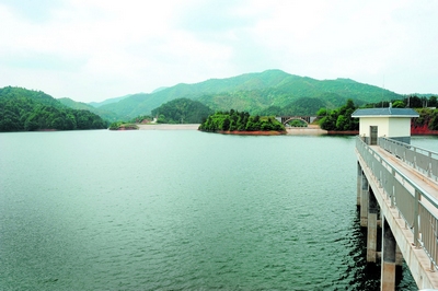县库容量最大的水库,供水量5000吨/天,是全省规模最大,标准最高