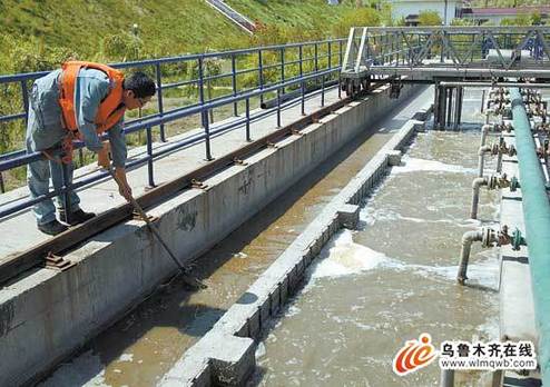 昨日(5月9日),在乌鲁木齐水业集团污水处理公司(原七道湾污水处理厂)