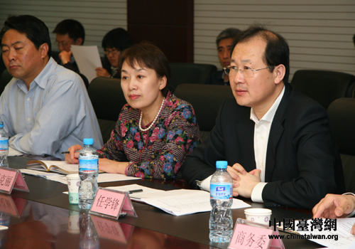 天津市再次召开台商投资环境座谈会,天津市副市长任学锋等出席会议