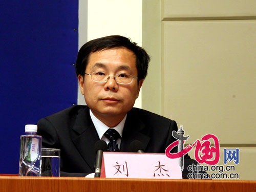 中国地震台网中心预报部主任刘杰 中国网图