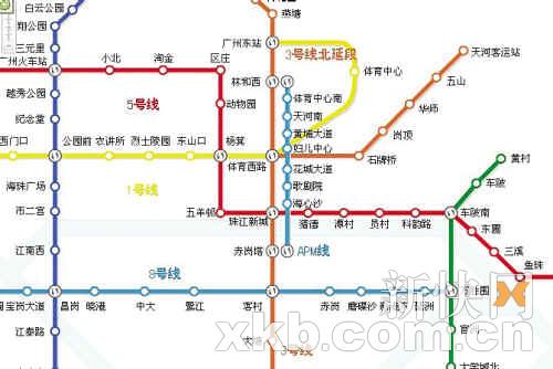 广州地铁站改名+赤岗塔让位广州塔?
