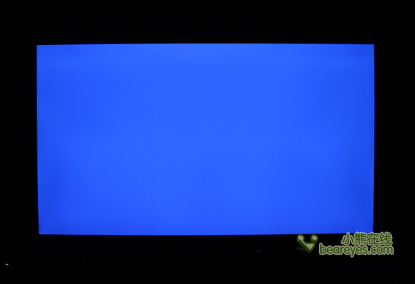 三星sa200液晶显示器纯蓝色显示测试