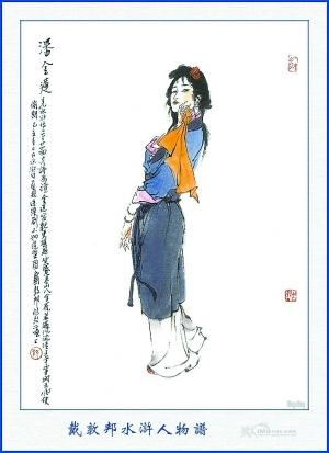 潘金莲戴敦邦 绘
