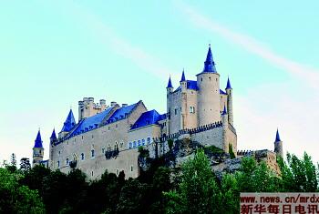 塞戈维亚城堡--白雪公主童话城堡(图)