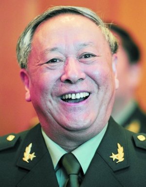 中国人民解放军总参谋长陈炳德上将.资料图片